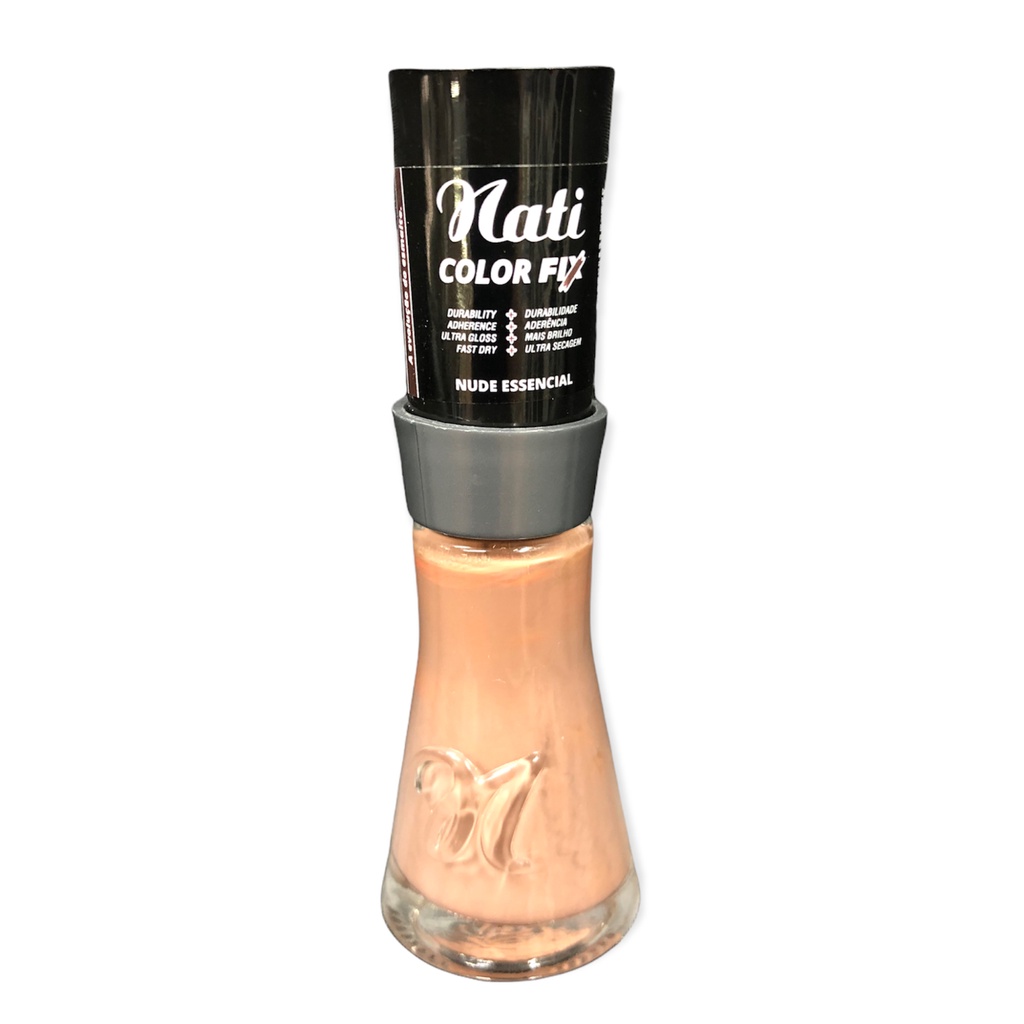 Esmalte Nati Nude Essencial Ml Color Fix Shopee Brasil