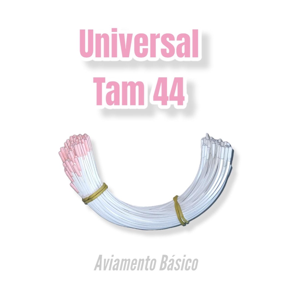 Arco Universal para sutiã - Modelo Universal - Pacote com 50 pares