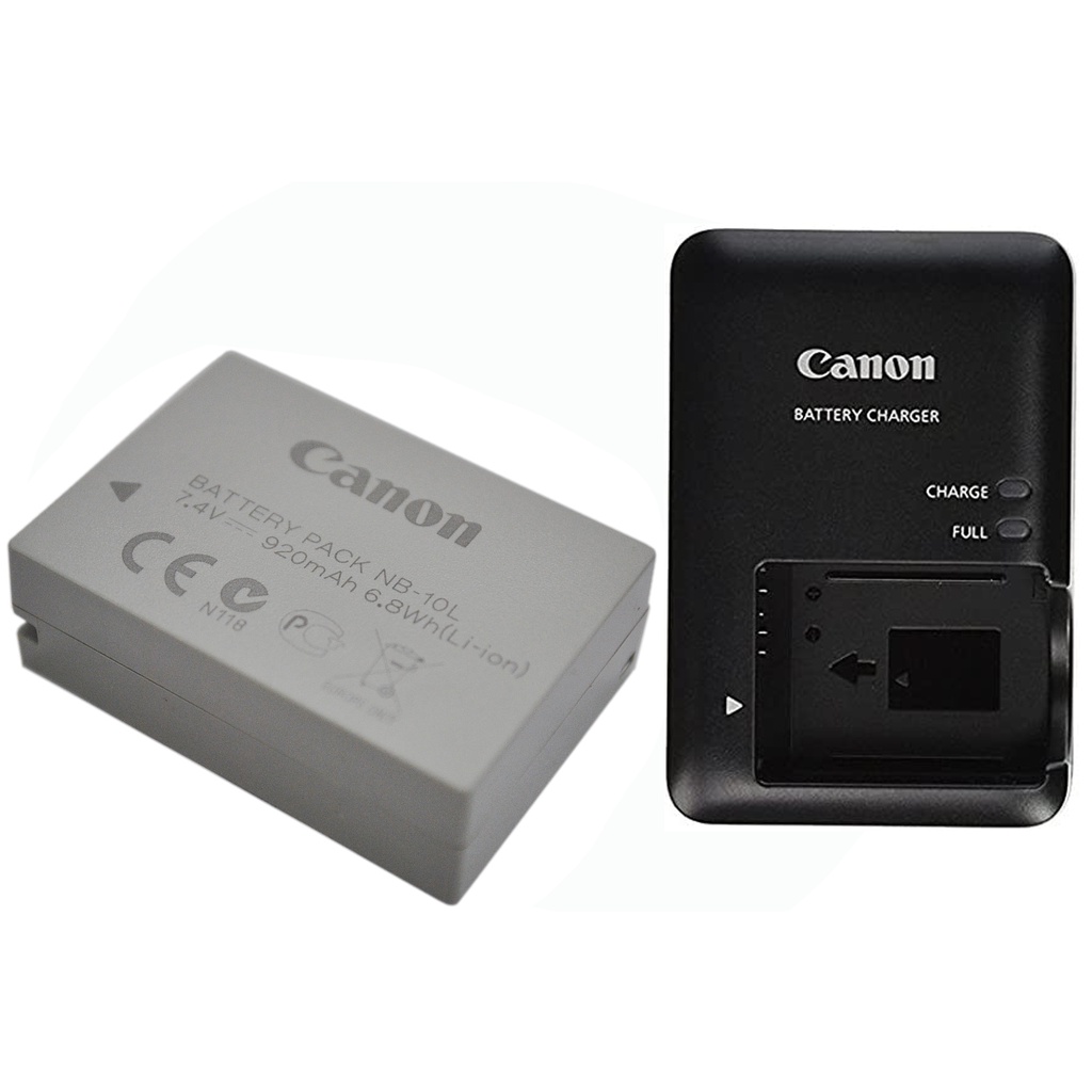 Carregador De Bateria NB-10L CB-2LC Para Canon E PowerShot G1 X