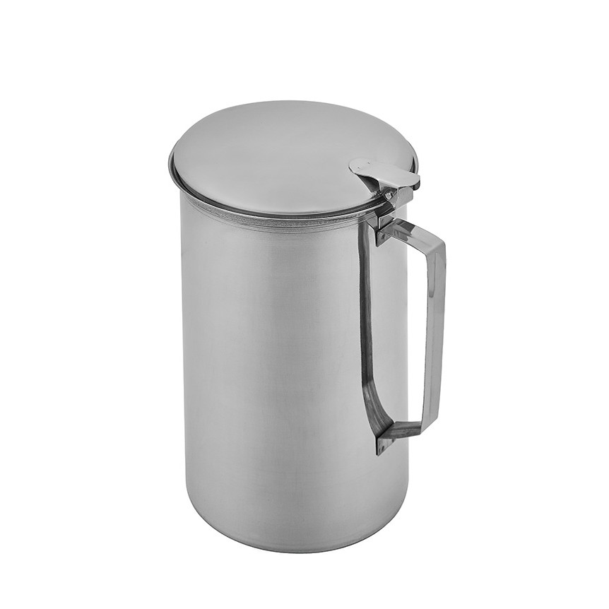 Jarra Inox Com Tampa 2 Litros Com Aparador De Gelo Suco Água | Shopee ...