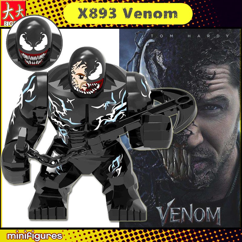 Minifiguras Compatíveis Lego Veneno 2 Cabeça Grandes Figuras X893 ...