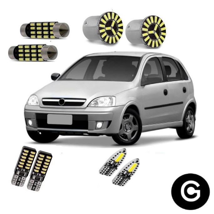 Para For Chevy Impala 2006-2010 2011 2012 2013 Kit de faros LED+