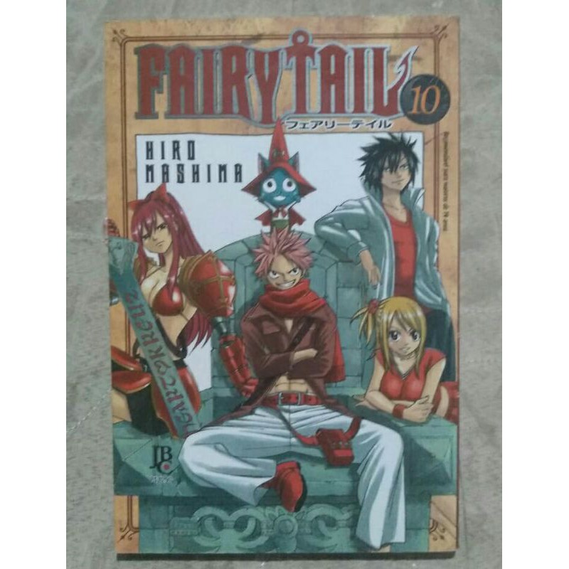 Fairy Tail Vol 1,3,10,51,52,54,56,57,58,60 | Shopee Brasil