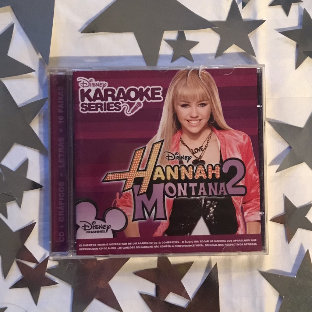 cd hannah montana 2 (karaoke series) Shopee Brasil
