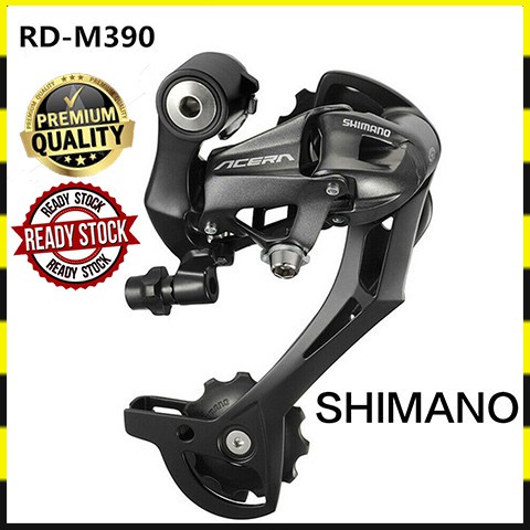 COD Estoque Pronto SHIMANO Acera RD-M390 Desviador Traseiro 7 8 9 Velocidade MTB Bicicleta Derailleur Acessórios De Montanha