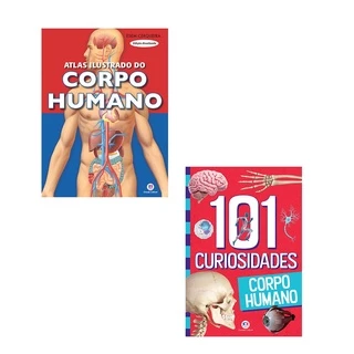 Kit com 2 Livros - O corpo Humano