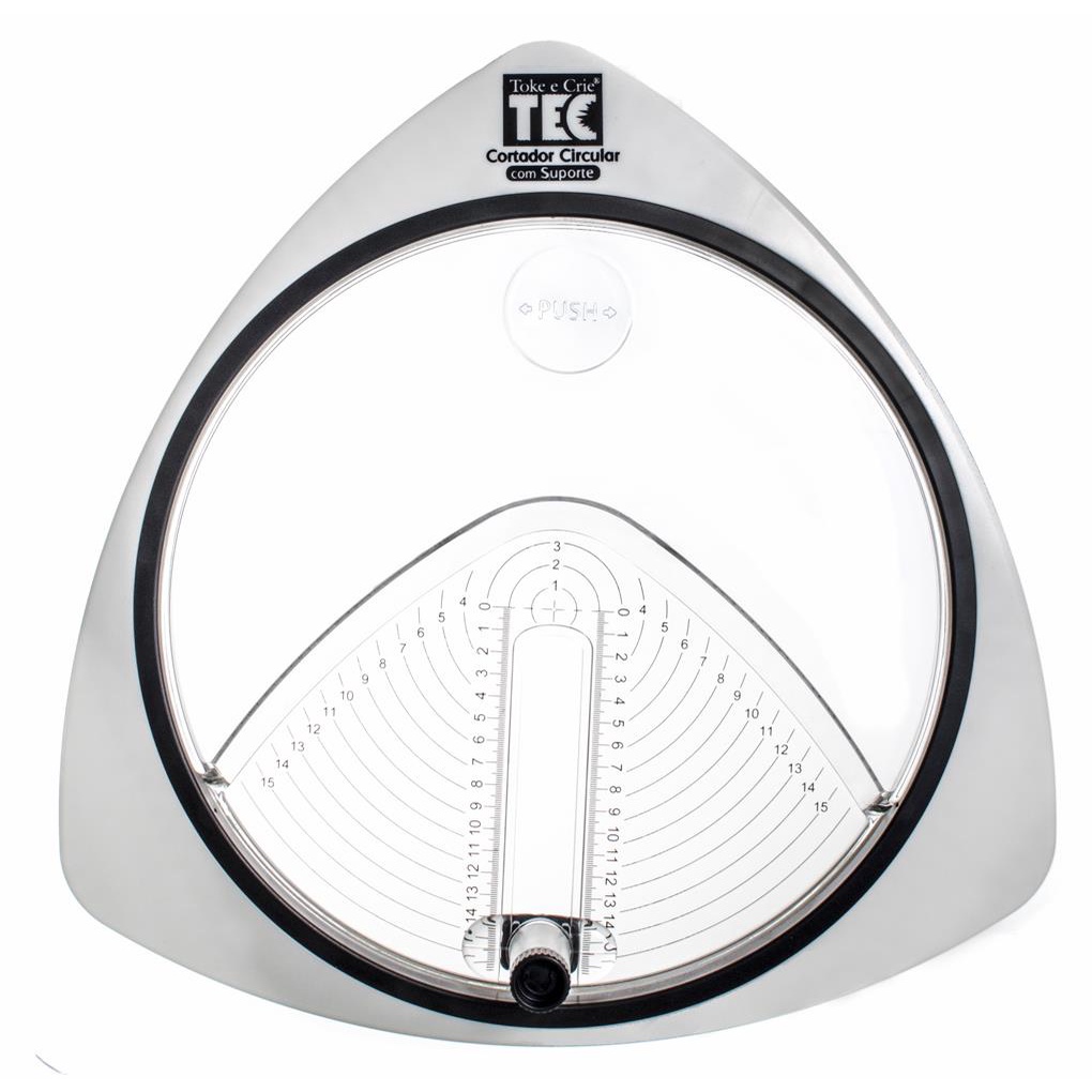 Cortador Circular com Suporte + 3 Refis de Lâminas - Toke Crie