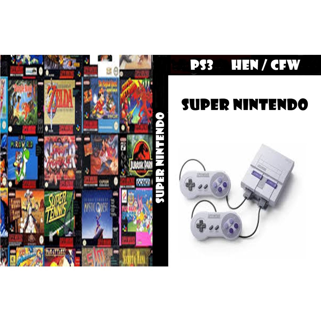 COMO INSTALAR EMULADOR DE SUPER NINTENDO NO PS3 HEN E COLOCAR MAIS