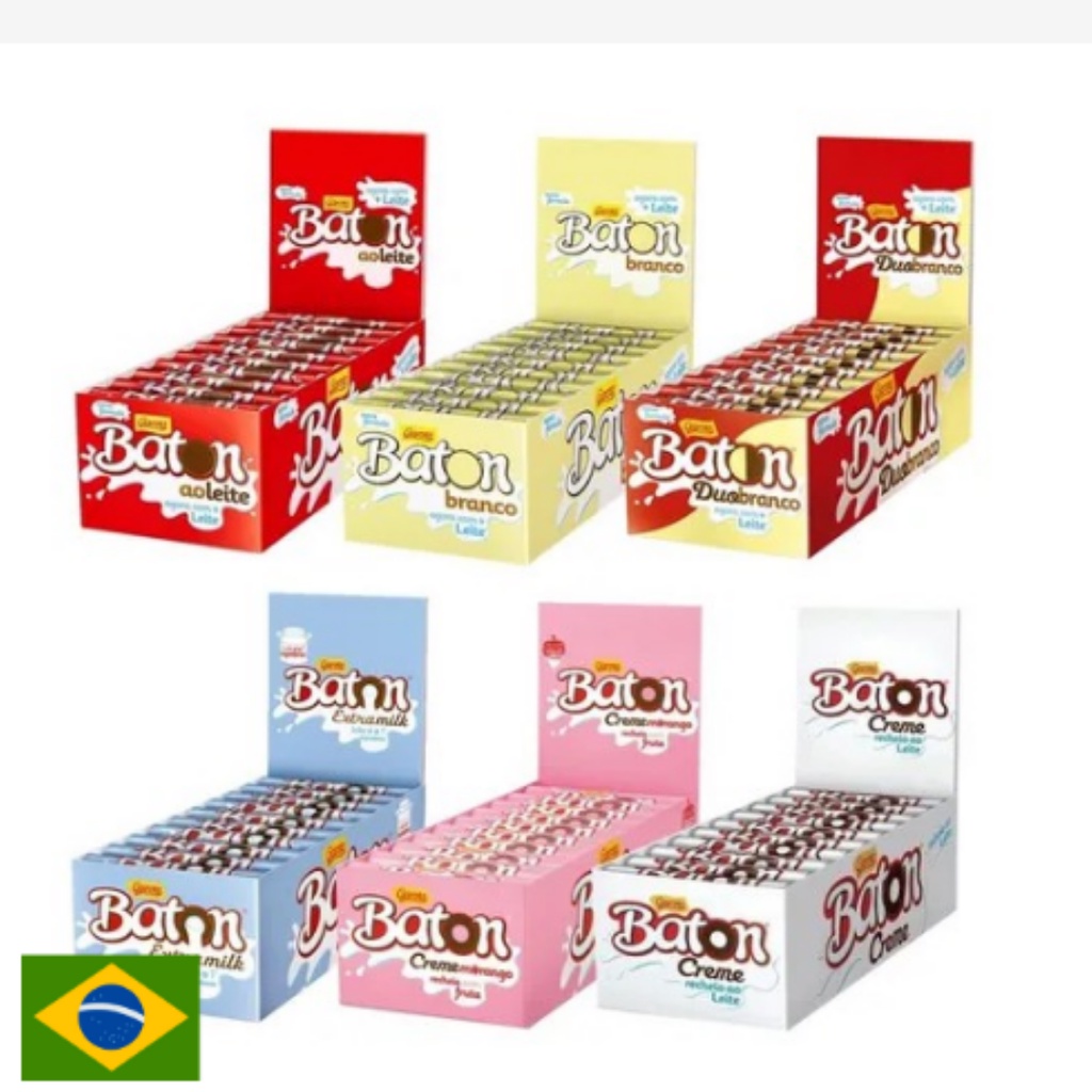 Caixa De Batom Garoto C/ 30 Unidades - Envio Imediato