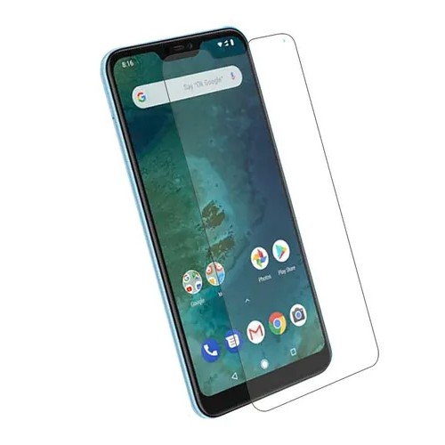 Película Protetora de Vidro Compatível Xiaomi Redmi Mi A2/ A2 Lite/ 6 PRO/ Redmi S2