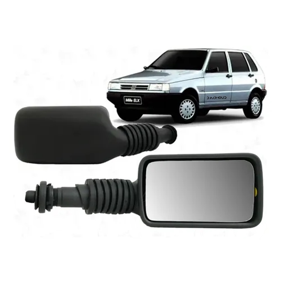 Retrovisor Fiat Uno Elx 1992 94 95 96 98 2000 C/controle | Shopee Brasil
