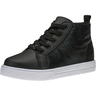Tênis Botinha Infantil Coturno Feminino Casual Com Brilho