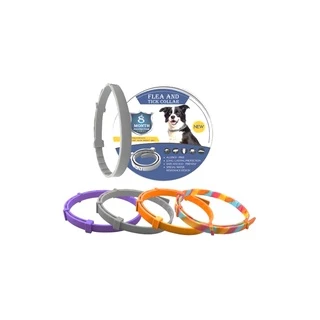 Coleira Anti Pulga Carrapato Leishmaniose Cão Coloridas. PROTEÇÃO E HIGIENE PARA SEU PET