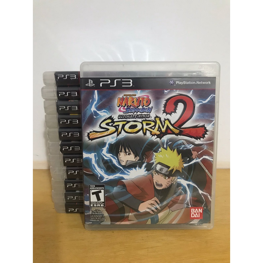 JOGO PS3 NARUTO SHIPPUDEN ULTIMATE NINJA STORM 2 FÍSICO SEMI-NOVO