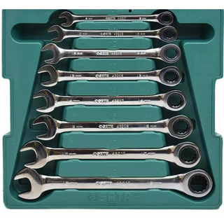 JOGO DE CHAVE COMBINADA C/ CATRACA 8 A 19MM ST08008SJ (8PCS) SATA
