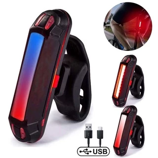 Sinalizador Traseiro Led Para Bike Recarregável Usb Lanterna De Bicicleta