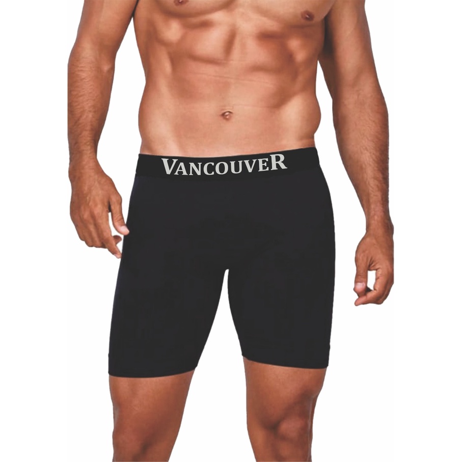 Kit 10 Cuecas Ciclista Long Leg Microfibra Original adulto