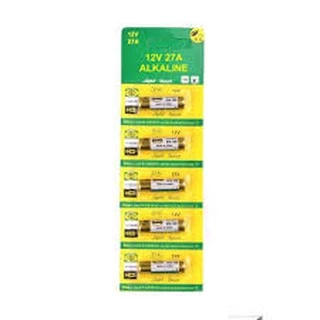 Pilha Alcalina 27a 12v Cartela Com 5 Unidades