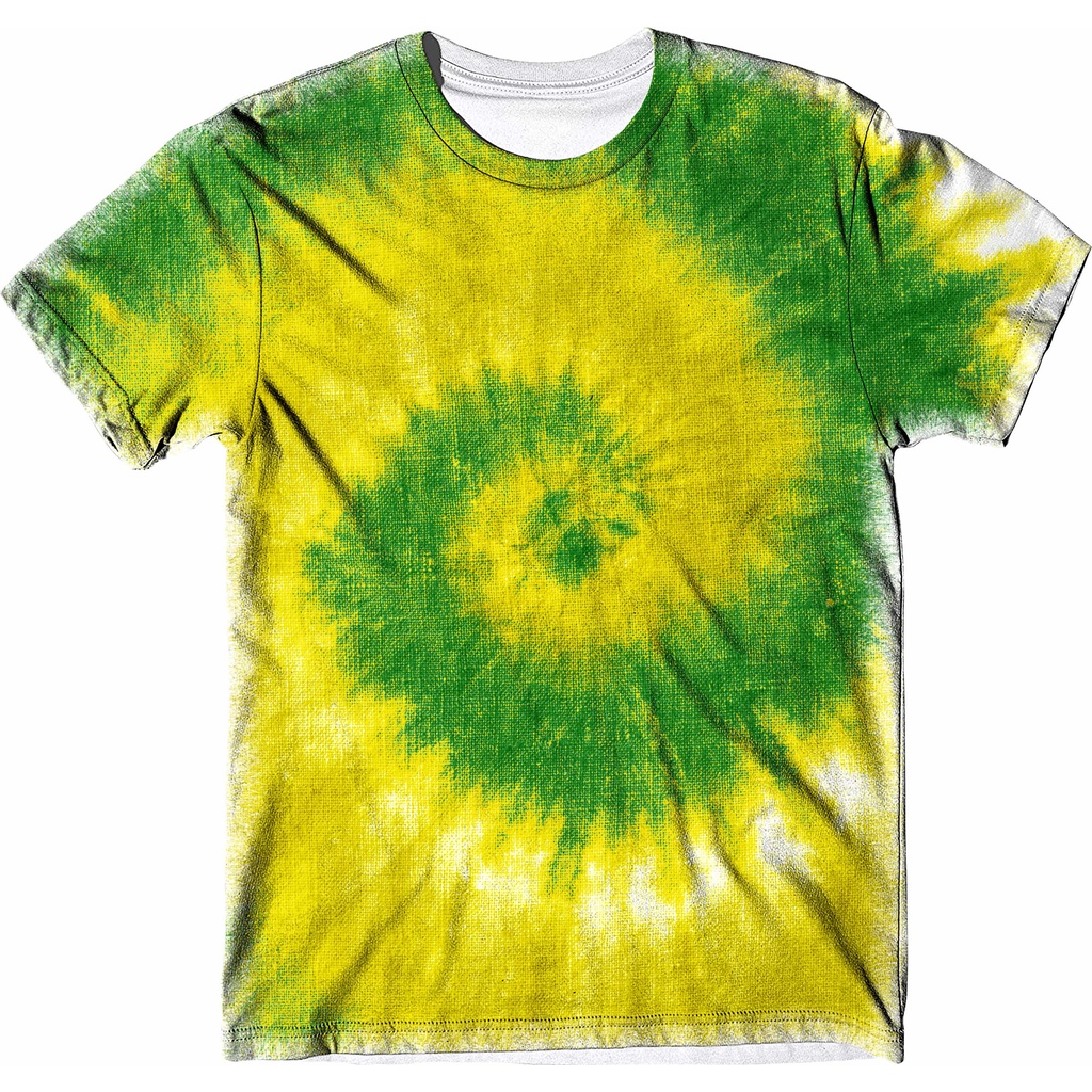 Camiseta Tropical Brasil Tie-Dye Cinza - Compre Agora