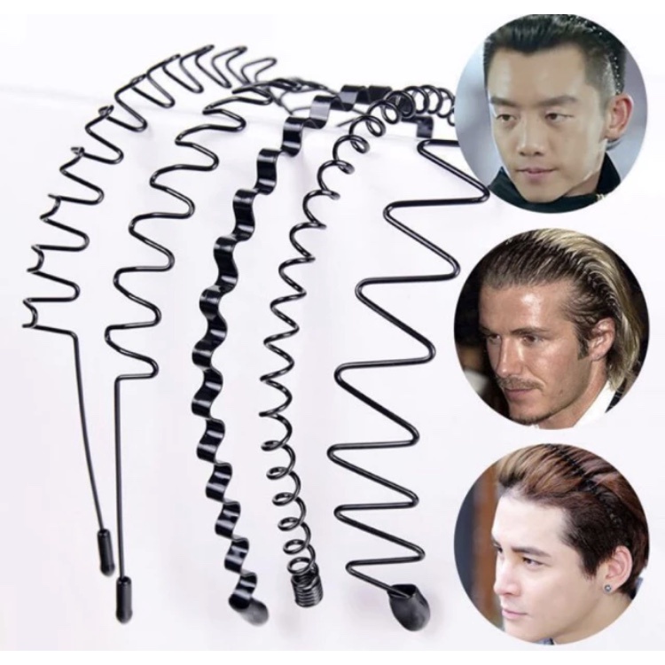 Tiara De Cabelo Modelo Unissex Ondulada Para Prender O Cabelo