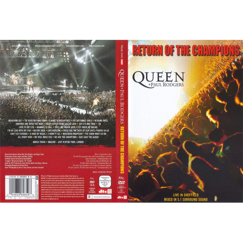 その他 Return of the Champions [DVD] Queen + Paul Rodgers - Return Of The Champions | Shopee Brasil