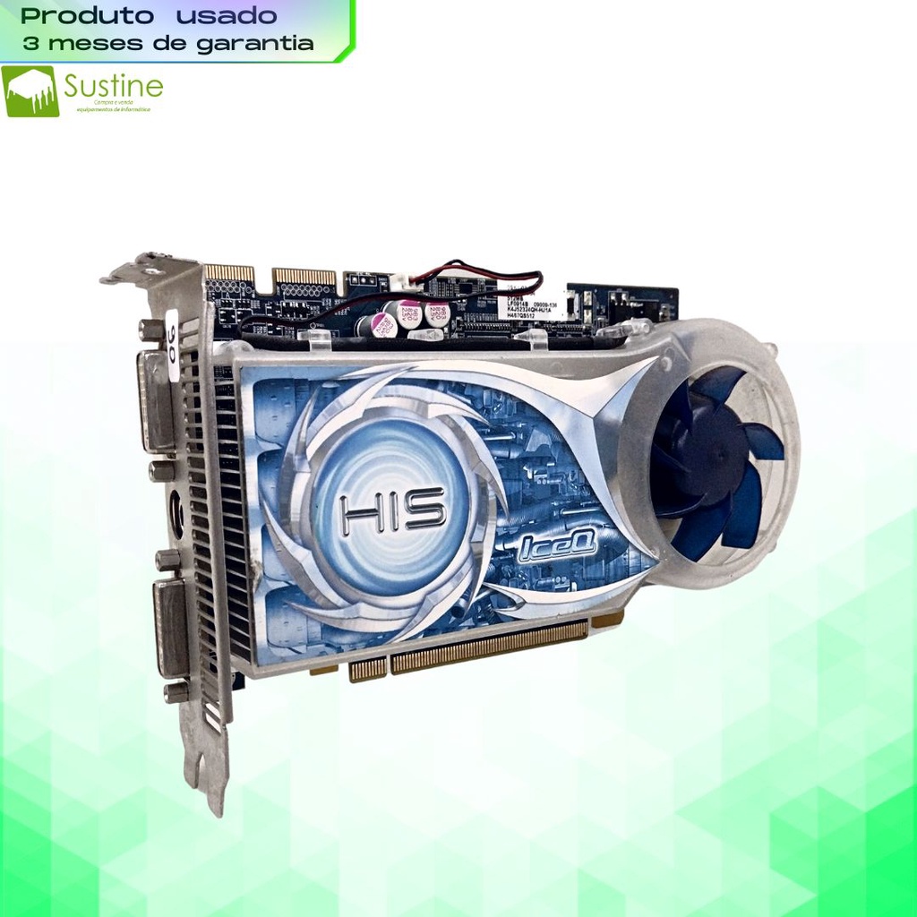 Placa de video AMD Radeon HD 4670 512mb 128 bits pci-e | Shopee Brasil