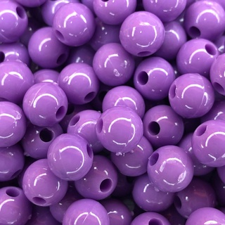 Neon Purple Pony Beads