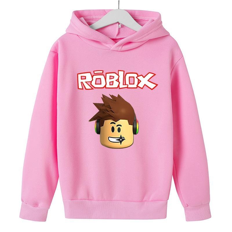 Moletom Canguru Roblox Jogos Blusa de Frio com Capuz e Bolso