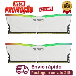 MEMÓRIA RAM GLOWAY 8GB , 2X8GB =16GB DDR4 3200 Mhz NOVA LACRADA