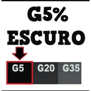 Insufilme G5 8m X 50 cm, bobina de fumê metro, automotivo, para janelas e box