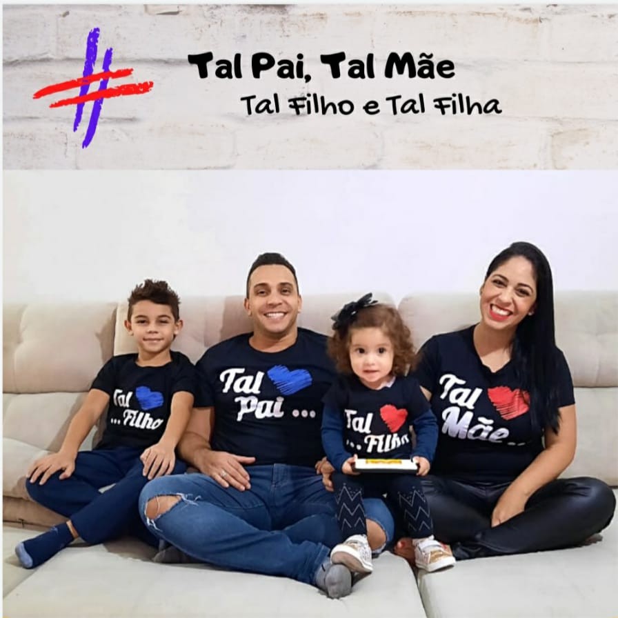 Roupas tal pai tal filho hot sale tal mae