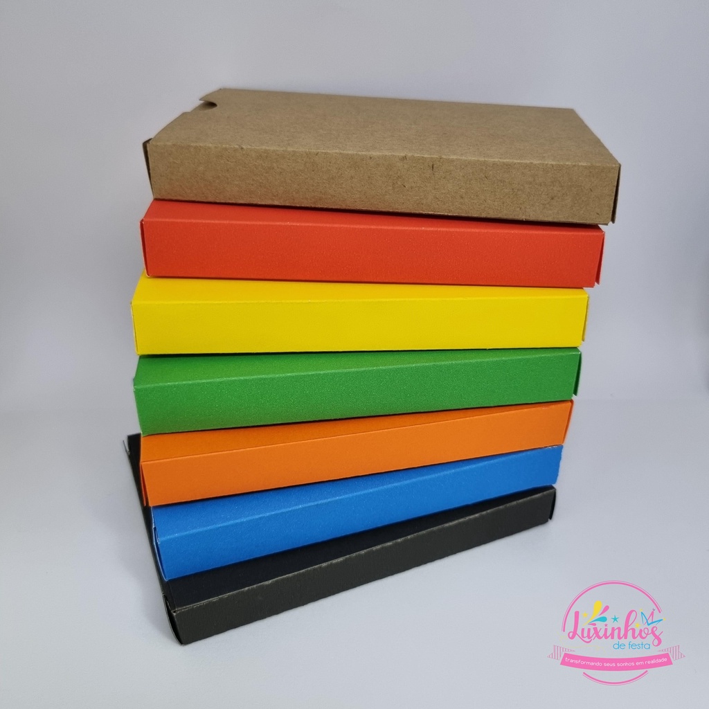 Caixa Kit Kat Chocobox Lisa Cor Única Para Personalizar – 10 Unidades ...