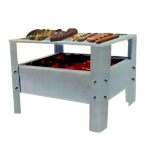 Churrasqueira Compacta Portátil Carvão Grill Churraskita
