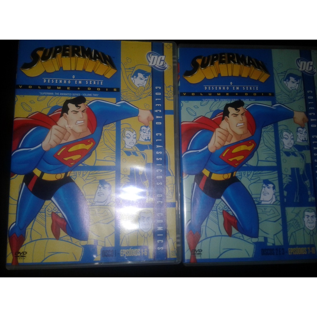 Coleção Dvd Superman - 5 Filmes - 6 Discos - (lacrado)