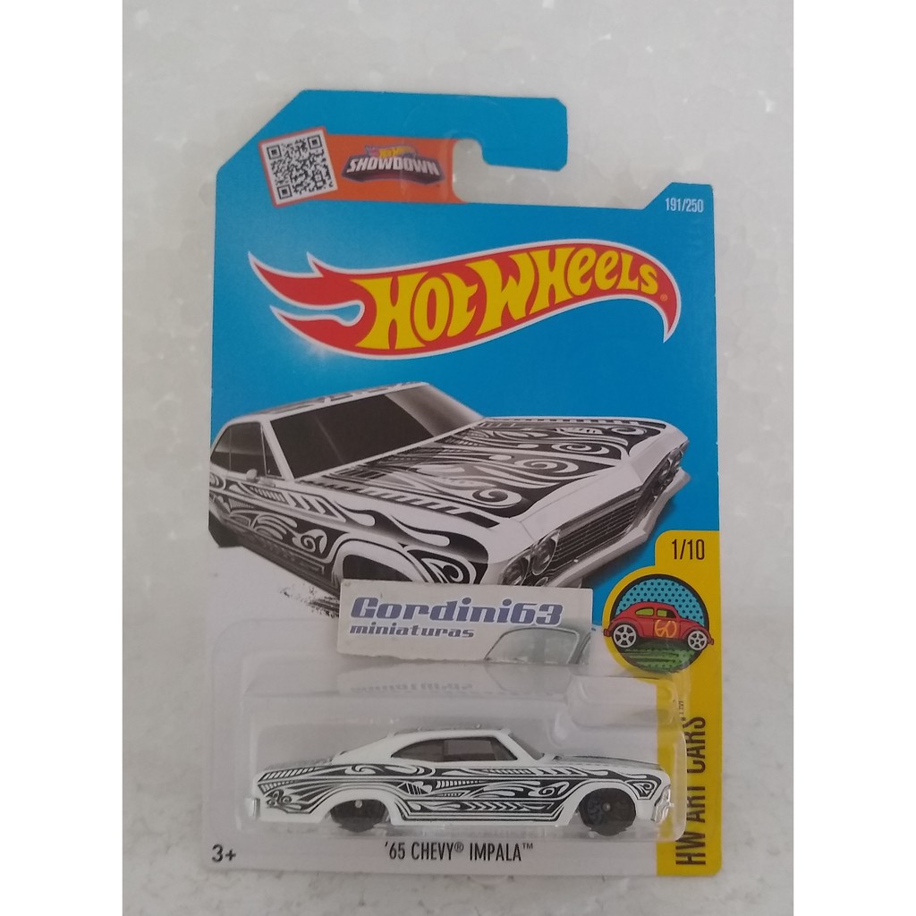 Hot wheels 65 chevy impala on sale