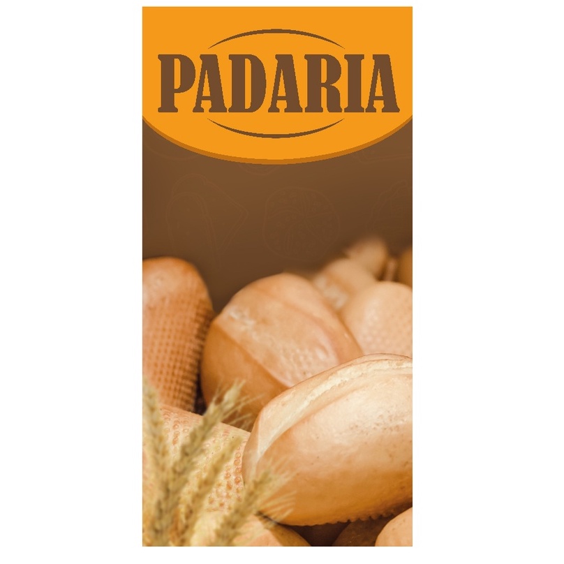 Banner Padaria 50x100 ARTE PRONTA