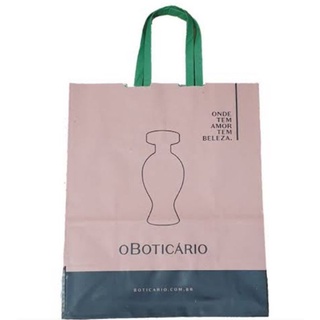 Combo 10 sacolas  P OBoticário