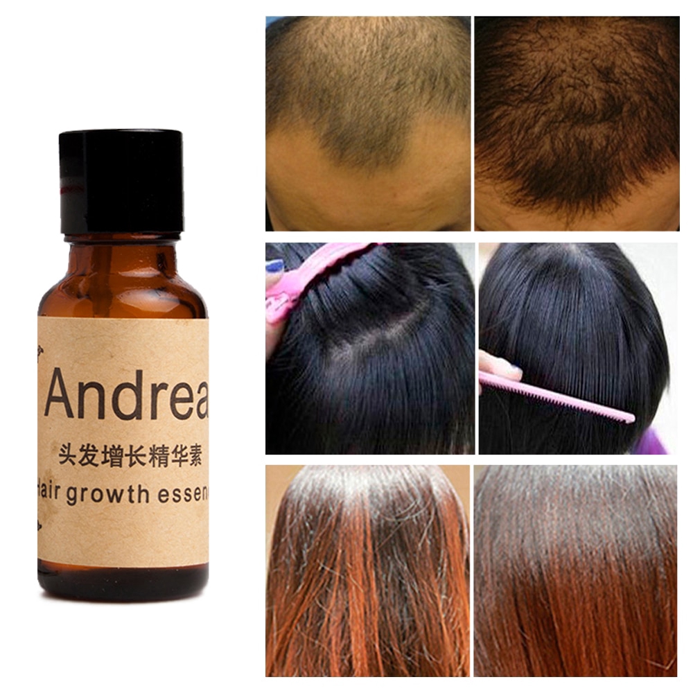 20 ml Original Andrea Crescimento Do Cabelo De Respiração Essência Óleo Shampoo Cabelo Careca Anti Perda