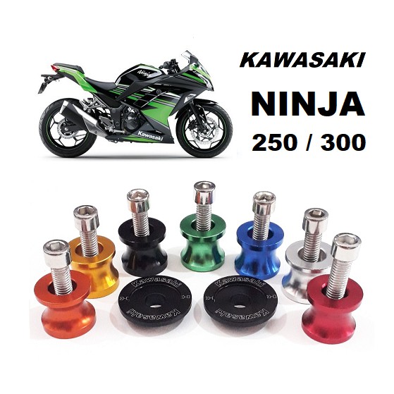 Slider Traseiro Protetor Balança Kawasaki Ninja 250 e 300 todos os anos