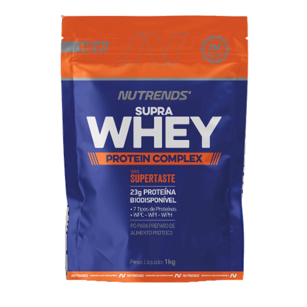 Suplemento Proteico Esportivo Supra Whey Protein Complex – 1kg Nutrends