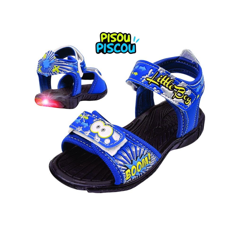 Sandalia com luz sales infantil masculina