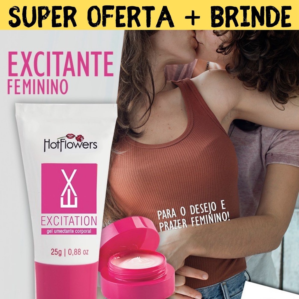 EXCITATION Excitante Feminino Provoca Sensação E Orgasmo Multiplos -  SEXSHOP | Shopee Brasil