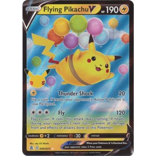 Flying Pikachu V - Celebrações 25 Anos | Shopee Brasil
