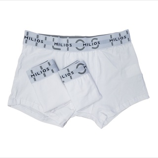 3 Cuecas Boxer Box Underwear Algodão Lisa Preto Hilios - Hilios - Inspirado  em você!