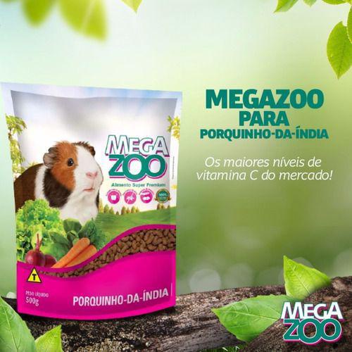 Ração Porquinho Da Índia Extrusada MegaZoo com Vitamina C- Sem Corante ...