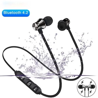 Fone De Ouvido Bluetooth Sem Fio Xt11 Com Adsorção Magnética