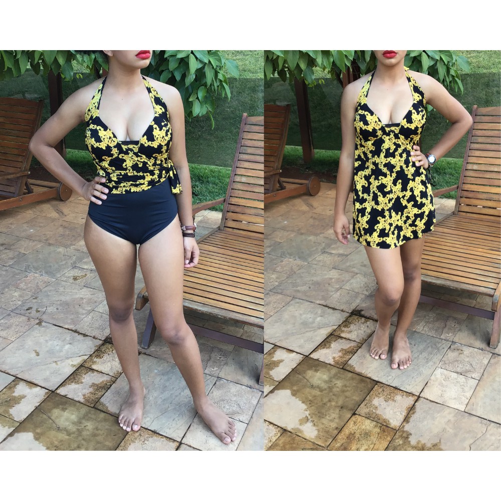 Maio vestido hot sale praia