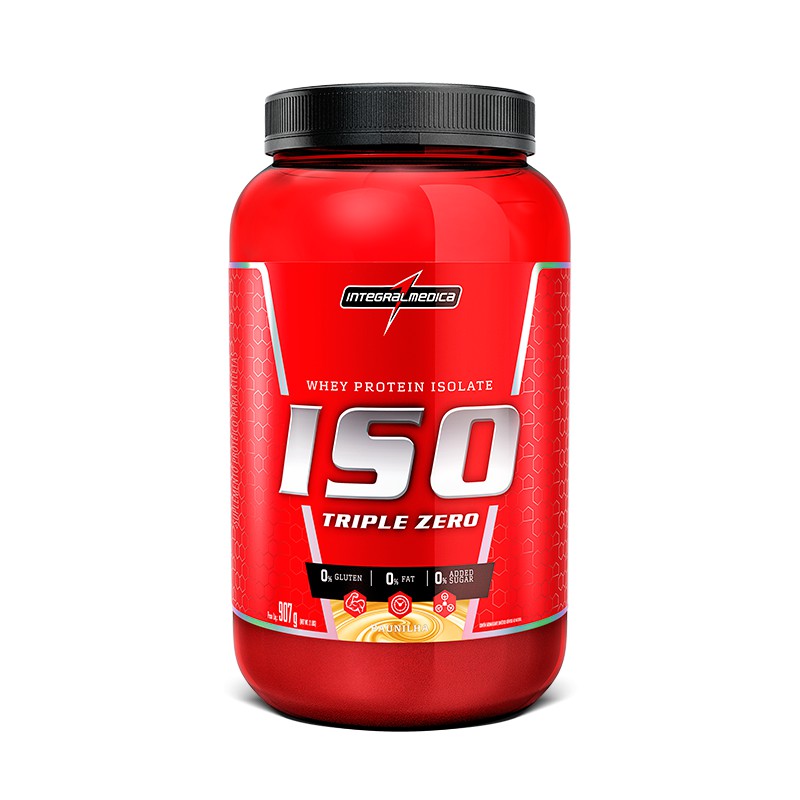 Whey Iso Triple Zero 907g Isolada – Integral Médica