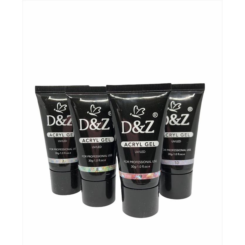 Polygel D&Z Unha 30gr Original Coleção Glitter