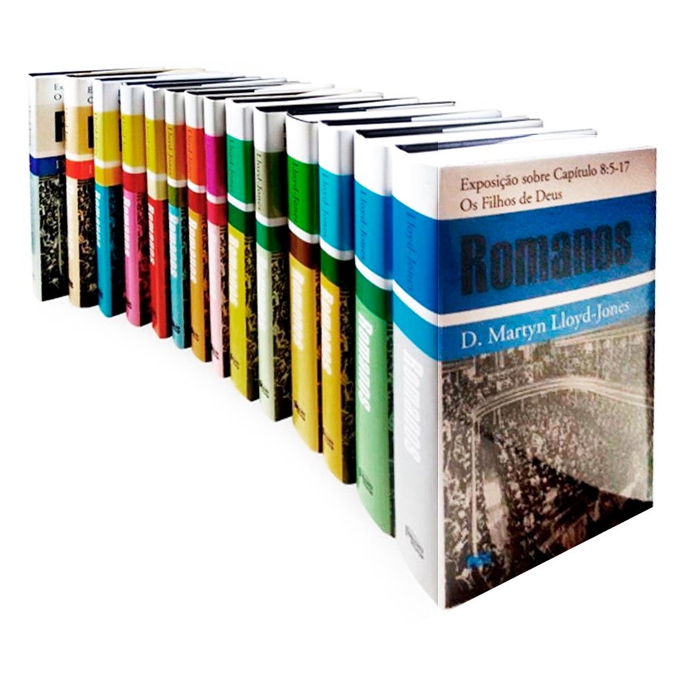 Coleção Romanos 14 Livros | Dr. Martyn Lloyd Jones | Shopee Brasil